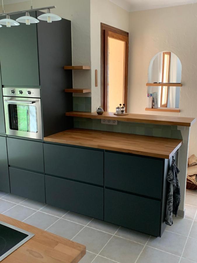 Les Oliviers Villa Vaugines Bagian luar foto