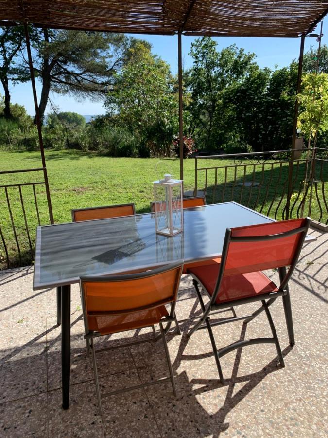 Les Oliviers Villa Vaugines Bagian luar foto