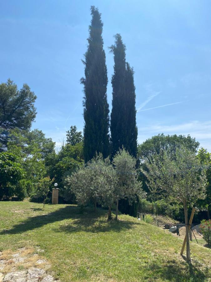 Les Oliviers Villa Vaugines Bagian luar foto