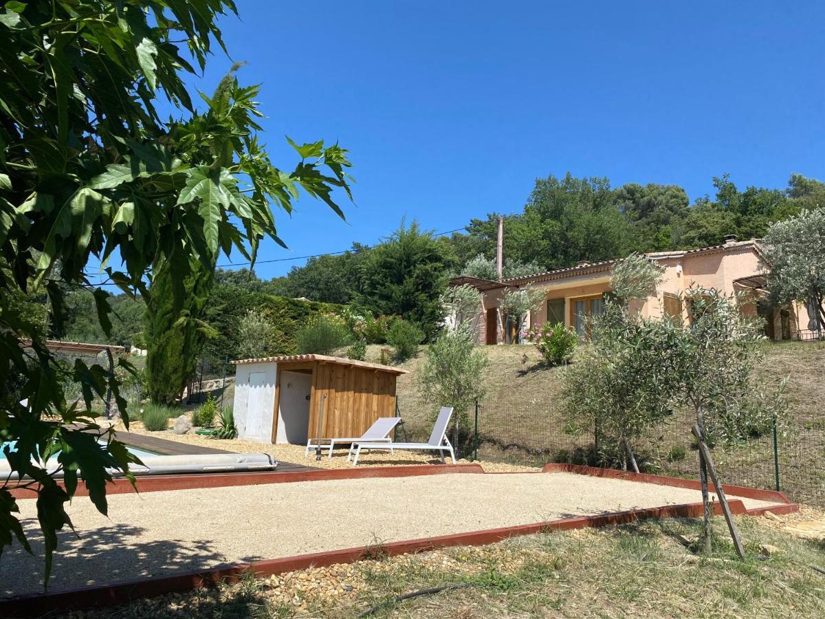 Les Oliviers Villa Vaugines Bagian luar foto